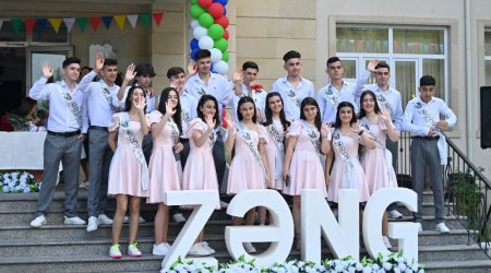 Jurnalist övladları üçün də “Son zəng” çalındı -FOTOLAR
