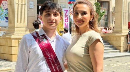 Aytəkinin oğlu məzun oldu - FOTO