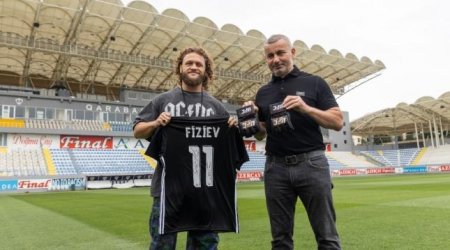 Rafael Fiziyev “Qarabağ”ın DÜŞƏRGƏSİNDƏ - FOTO