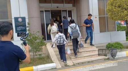 Çinin 26 vətəndaşı İrandan Azərbaycana təxliyə edildi – FOTO