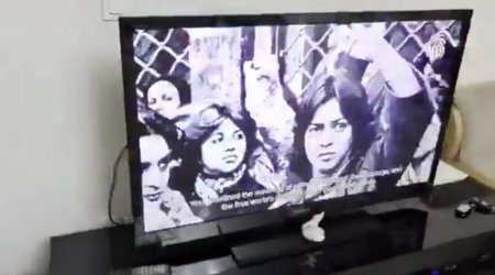 İranın televiziya kanallarında hökumət əleyhinə materiallar yayımlanır - ANBAAN VİDEO