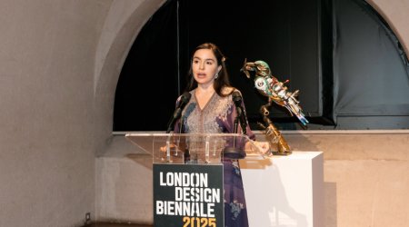 Leyla və Arzu Əliyevalar London Dizayn Biennalesində - FOTO