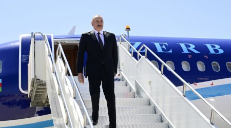 İlham Əliyev Türkiyəyə GETDİ - FOTO