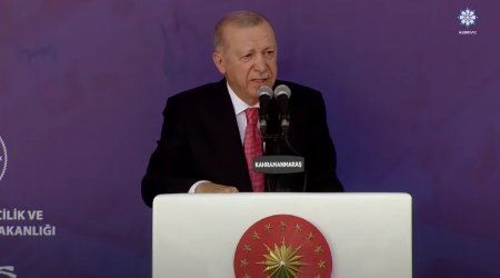 Ərdoğan Kahramanmaraşda “Qarabağa məktub” şeirini səsləndirdi – VİDEO