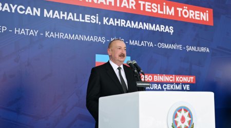 Prezident: “Azərbaycan xalqı bu faciəni öz faciəsi kimi qəbul etdi” - VİDEO