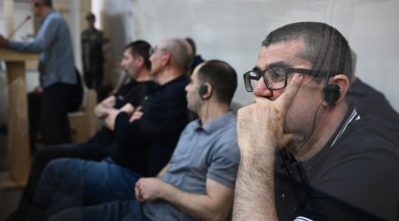 Harutyunyan və digərləri yenidən MƏHKƏMƏ QARŞISINDA - FOTO