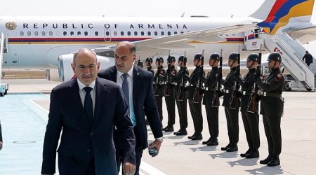Paşinyan Türkiyəyə ilk işgüzar səfərinə GETDİ – FOTO/VİDEO