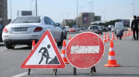 Sürücülərin DİQQƏTİNƏ! Bakıda bu küçə 2 günə yaxın bağlı olacaq
