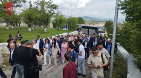 Azərbaycandakı diplomatik korpus nümayəndələri ŞUŞADA – FOTO