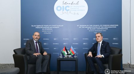 Ceyhun Bayramov iordaniyalı həmkarı ilə regional təhlükəsizliyi müzakirə etdi - FOTO