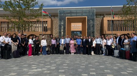 Hikmət Hacıyev diplomatların Qarabağa səfərinin başa çatması ilə bağlı paylaşım etdi - FOTO