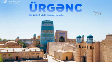 AZAL Ürgəncə müntəzəm uçuşları BƏRPA EDİR