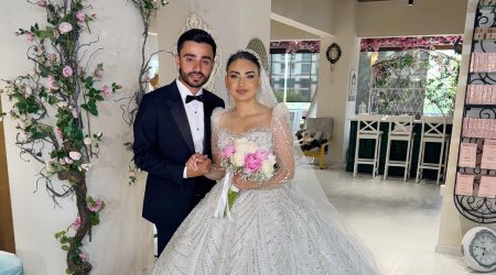 Sığınacaqdan başlayan sevgi hekayəsi: Səma və Rüfət EVLƏNİR – FOTO/VİDEO