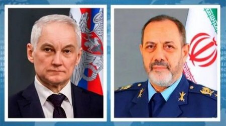 İranın müdafiə naziri rusiyalı həmkarı ilə DANIŞDI