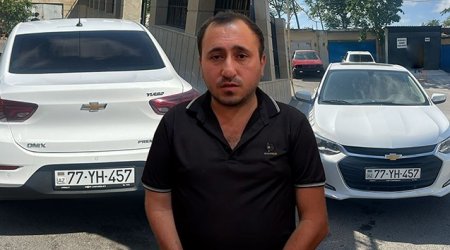 Qadına qeyri-etik hərəkət edən taksi sürücüsü SAXLANILDI