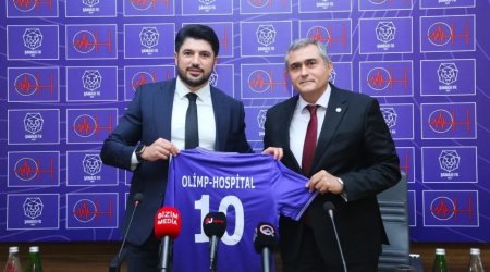 Olimp Hospital və “Şamaxı” Futbol Klubu arasında əməkdaşlıq memorandumu imzalandı - FOTO/VİDEO