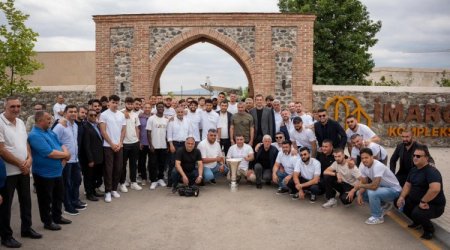 “Qarabağ”ın Ağdam səfəri - FOTO
