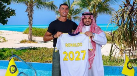 Ronaldodan tarixə düşəcək müqavilə: beləsi hələ görülməyib