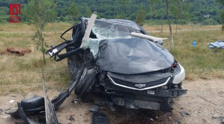 Qusarda AĞIR QƏZA – 10 nəfər xəsarət ALDI – ÖZƏL FOTOLAR