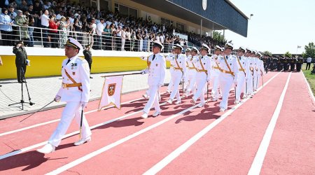 Heydər Əliyev adına Hərbi İnstitutun buraxılış mərasimi keçirilib - FOTO/VİDEO