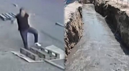 Kanalizasiya xəttinə düşən 27 yaşlı Cümşüdün FOTOLARI