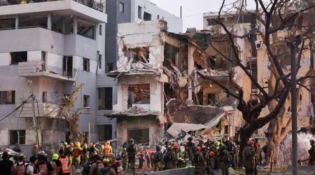 İranın İsraildə dağıtdığı binaların SAYI açıqlandı