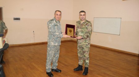 Hərbi prokuror bayram günləri sərhədlərdə - FOTO