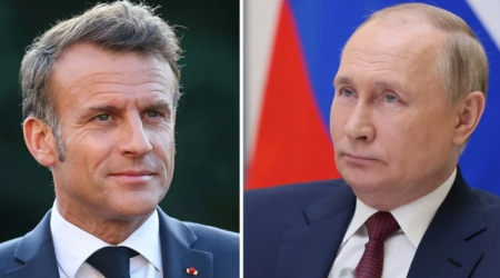 Makrondan Putinə 3 il sonra İLK ZƏNG - Telefon danışığının DETALLARI