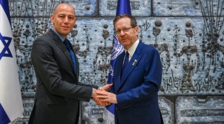 İsrail Prezidenti Azərbaycana yeni təyin olunmuş səfiri qəbul etdi – FOTO