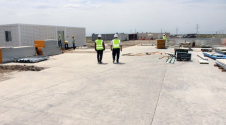 Azərbaycanın ən böyük Günəş elektrik stansiyası bu rayonda tikilir - FOTO