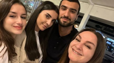 Mahir Emreli azərbaycanlı aktrisanın qonağı oldu - FOTO