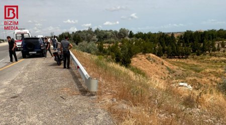 Siyəzəndə avtomobil aşdı – Sürücü xəsarət aldı – ÖZƏL - FOTO