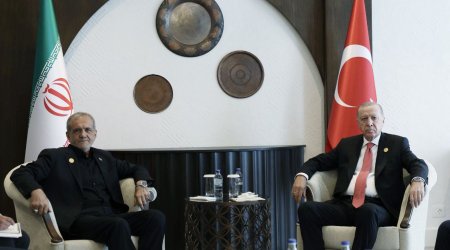 Ərdoğan və Pezeşkian Xankəndidə GÖRÜŞDÜ
