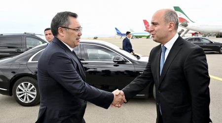 Qırğızıstan Prezidentinin Azərbaycana səfəri başa çatdı