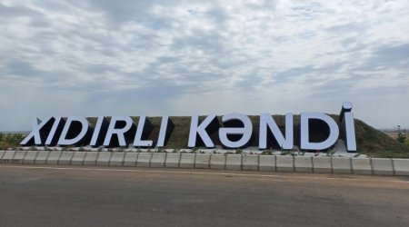 Xıdırlı kəndinə birinci mərhələdə 719 ailə köçürüləcək - FOTO