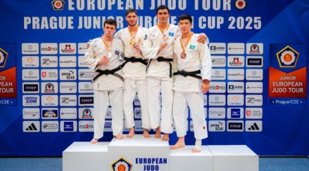 Cüdoçumuz Avropa Kubokunda gümüş medal qazandı - FOTO
