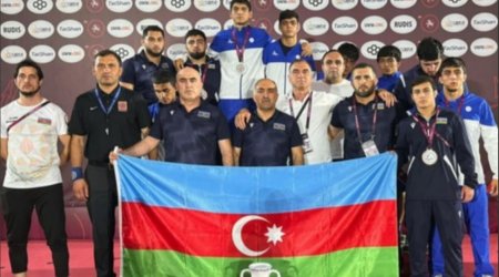 Güləş millimiz Avropada İKİNCİ OLDU