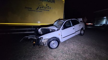 20 yaşlı gənc qəzada HƏYATINI İTRDİ