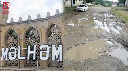 Məlhəm kəndinin yollarına “MƏLHƏM” tapılmır – Söz verilir, YOL çəkilmir – VİDEO