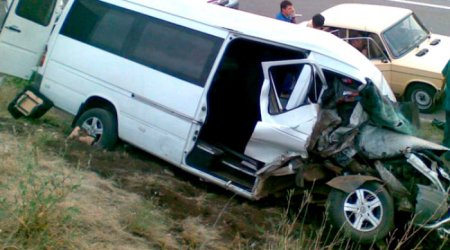 SON DƏQİQƏ! Ağdam-Füzuli yolunda avtobus QƏZAYA DÜŞDÜ – 20 yaralı var - FOTO