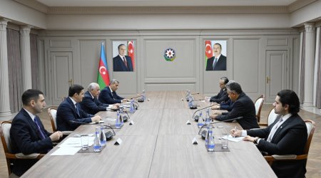 Əli Əsədov Pakistanın federal hüquq və ədliyyə naziri ilə görüşüb - FOTO