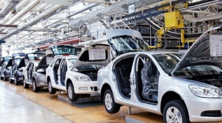 Azərbaycanda maşın istehsalı 5 %-ə yaxın artıb