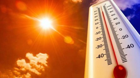 Azərbaycanda ən maksimal temperatur Aran rayonlarında qeydə alınıb