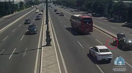 Bakıda dəhşətli qəzanın ANBAAN VİDEOSU