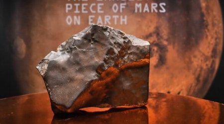 Marsdan düşən meteorit hərraca çıxarıldı – Şok qiymətə satılır