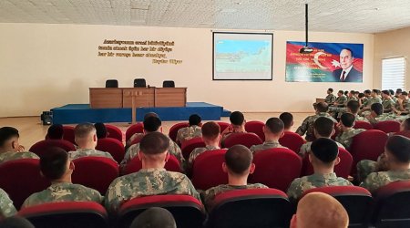 Azərbaycan Ordusunda Tovuz döyüşlərinin ildönümü qeyd olunub