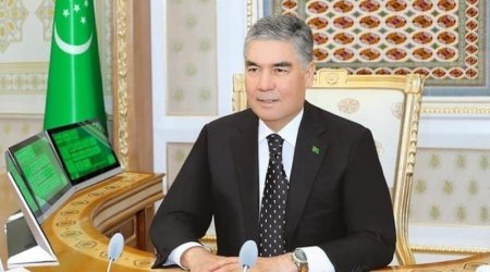 Qurbanqulu Berdiməhəmmədov Qarabağa gəlir