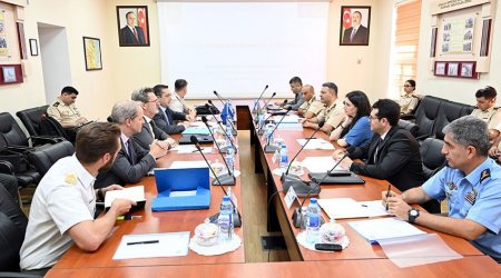 MN-də NATO nümayəndə heyəti ilə görüş KEÇİRİLDİ - FOTO
