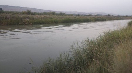 Ağdaşda kanalda batan yeniyetmə RESPUBLİKA ÇEMPİONU imiş - FOTO