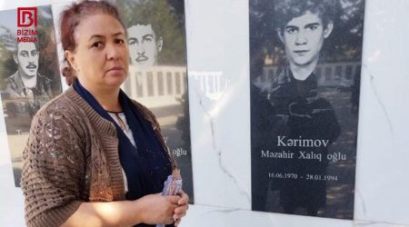 İtkin şəhid Məzahirin həyat yoldaşı: “Sağ gələcəyini gözləyirdik” – FOTO
